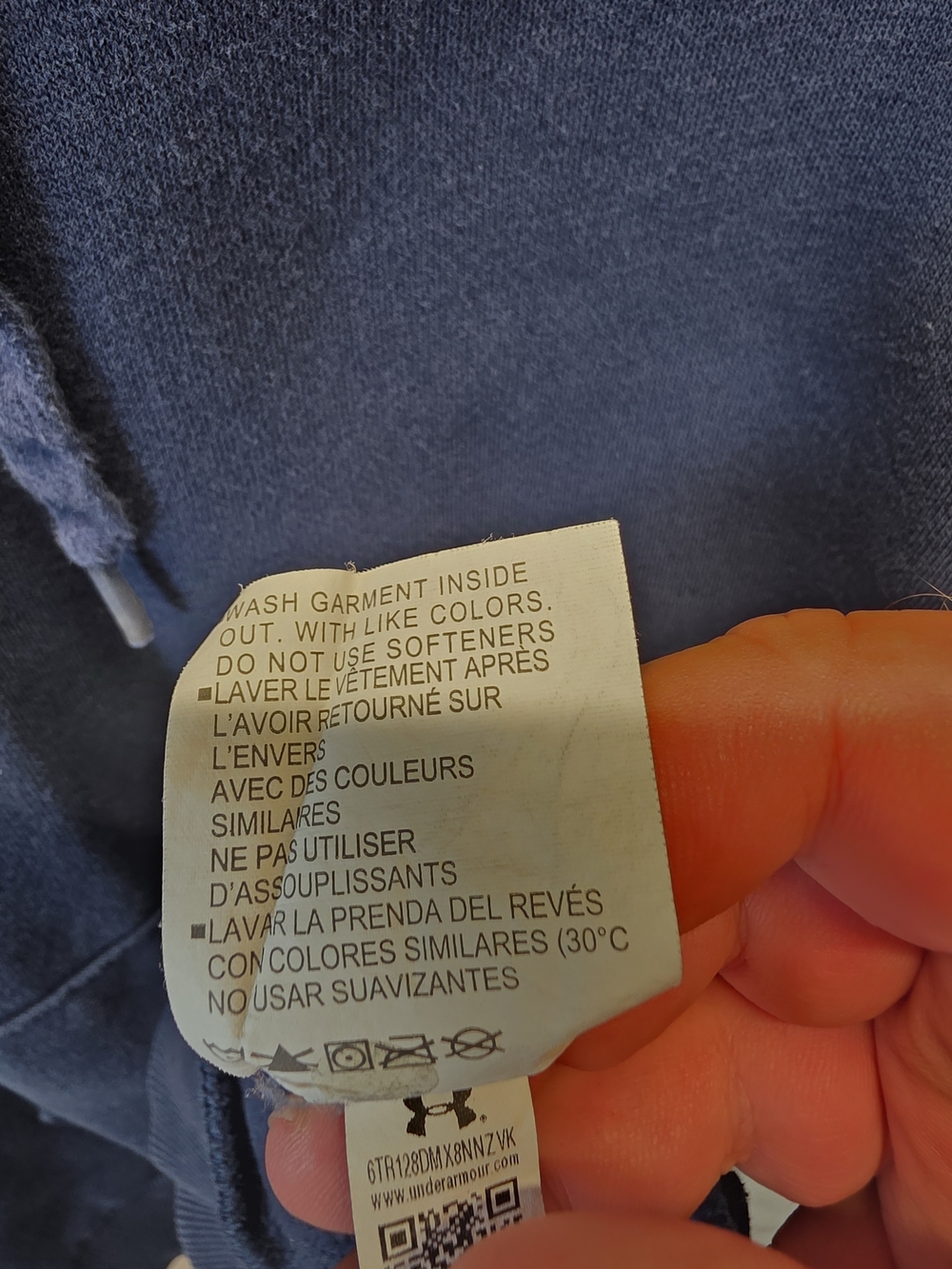 Urban Style Under Armour Short Sleeve Hoodie Sweatshirt Coldgear Sporty Pullover - Picture 7 of 11